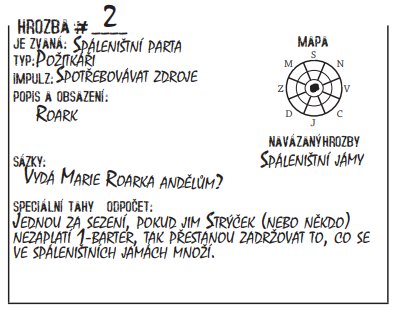 Ukázková karta hrozby 2