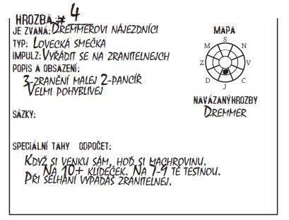 Ukázková karta hrozby 4